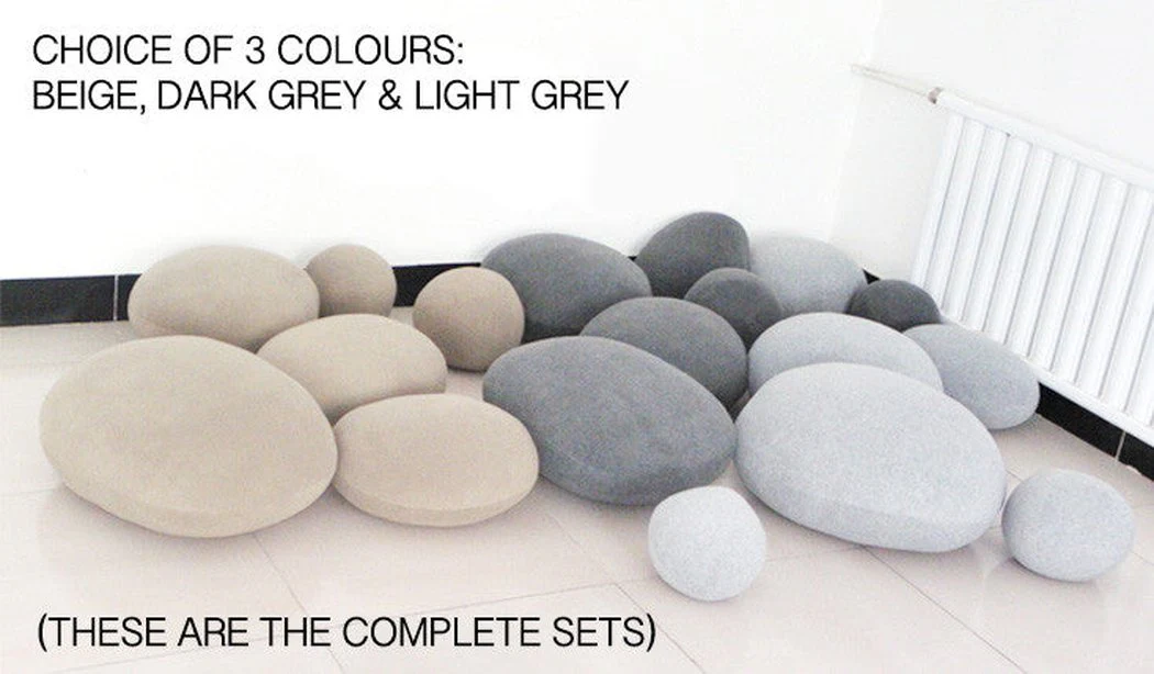 Pebble Stone Pillow Cushion Cover (Pack of 6) - Image 7