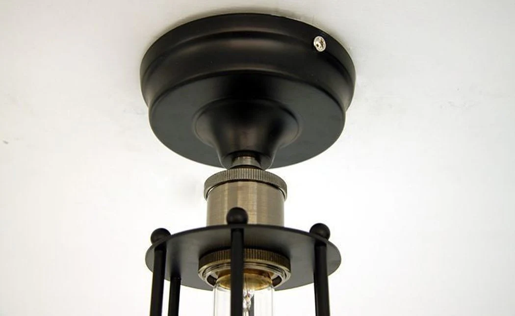 Pencil Cage Industrial Retro Vintage Ceiling Light - Image 6