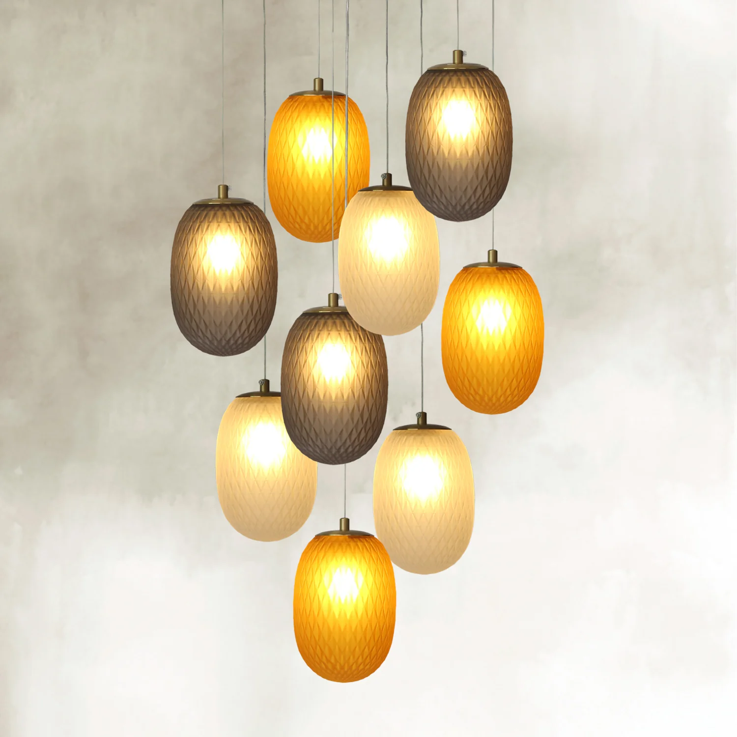 Pinecone Pendant Light Chandelier - Image 15