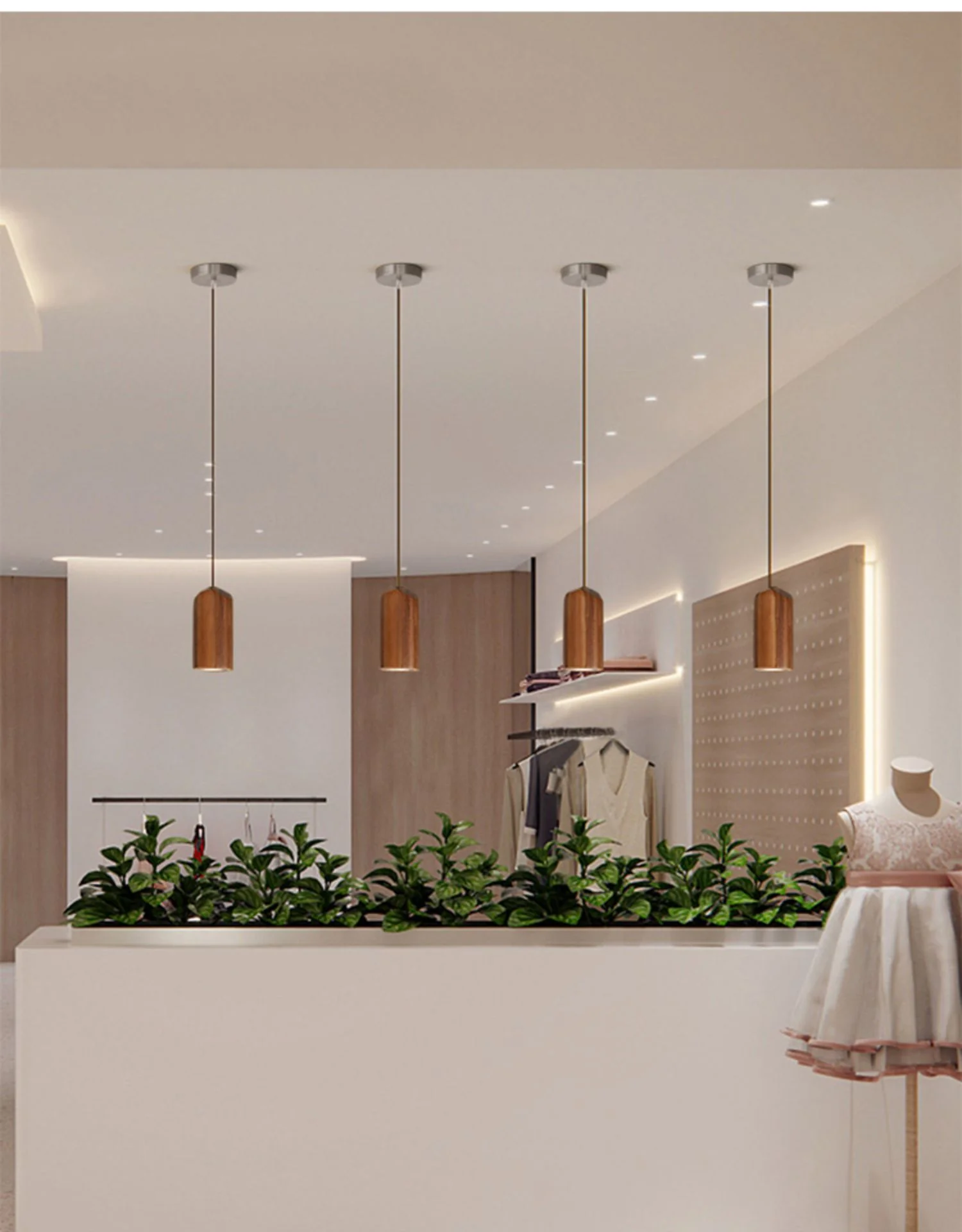 Pinocchio Wooden Pendant Light - Image 6