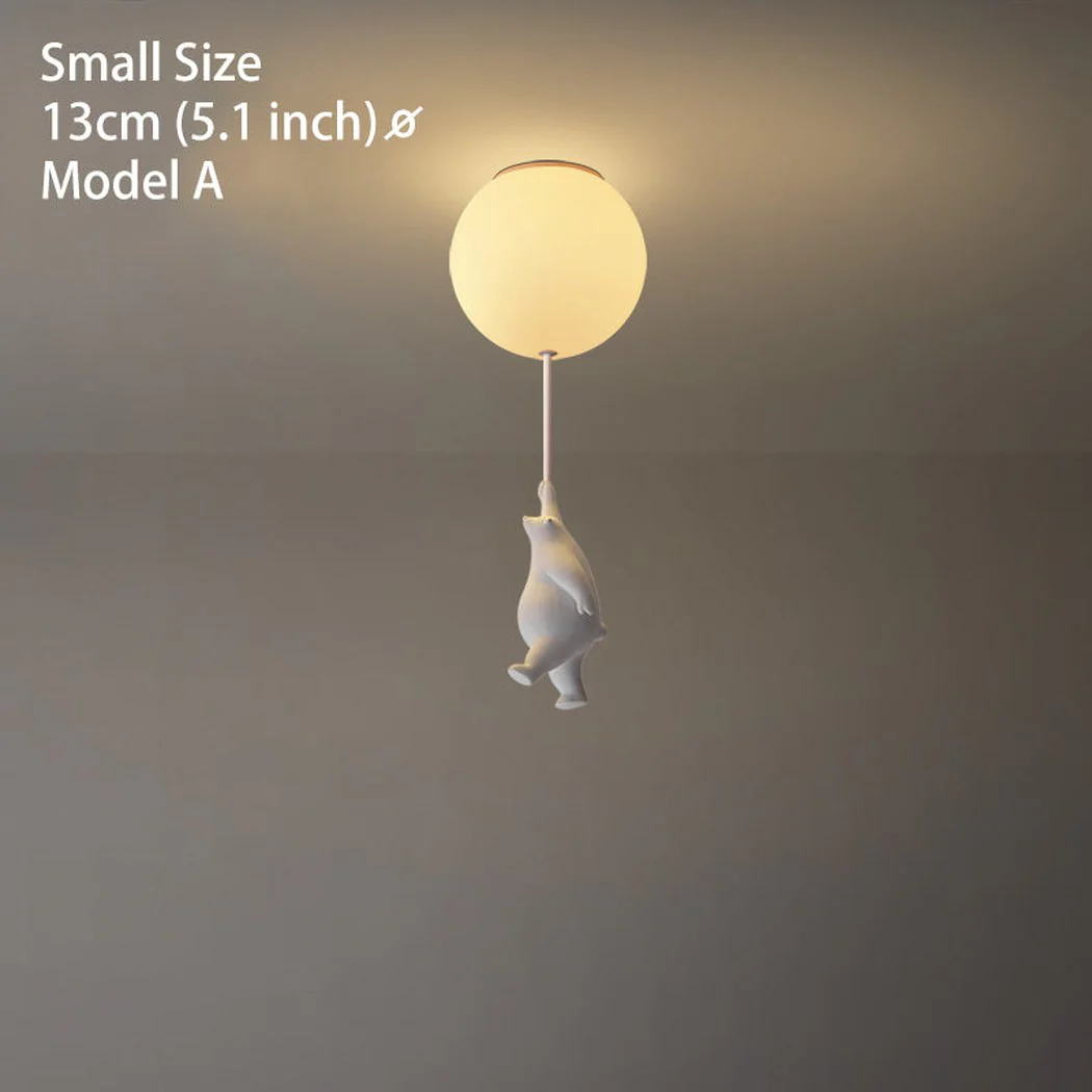 The Flying Bears Children Nursery Ceiling Light - Image 11