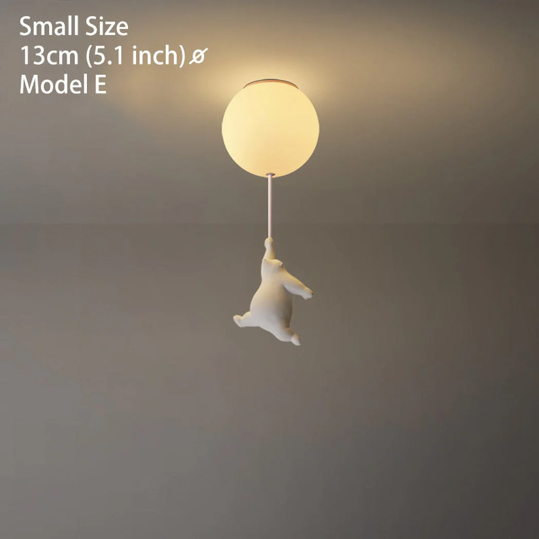The Flying Bears Children Nursery Ceiling Light - Image 15