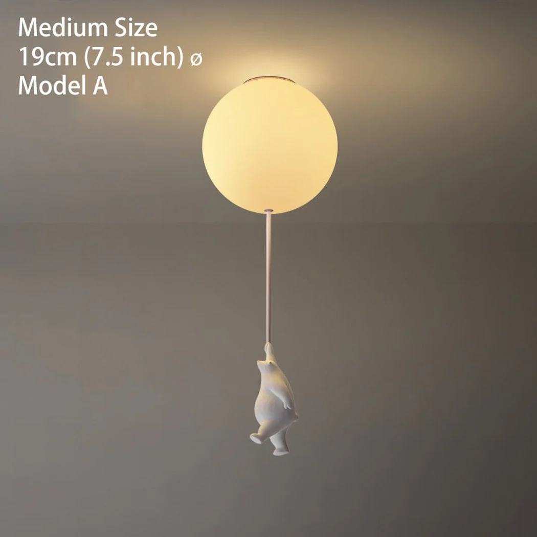 The Flying Bears Children Nursery Ceiling Light - Image 16