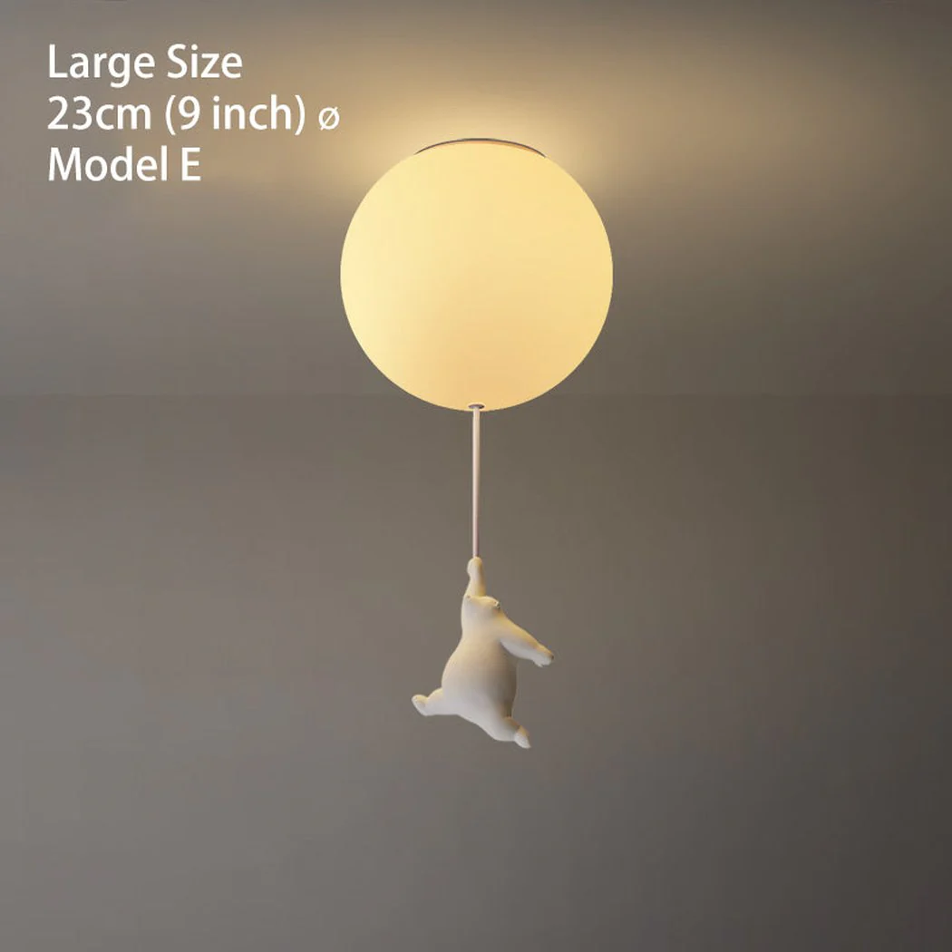 The Flying Bears Children Nursery Ceiling Light - Image 25