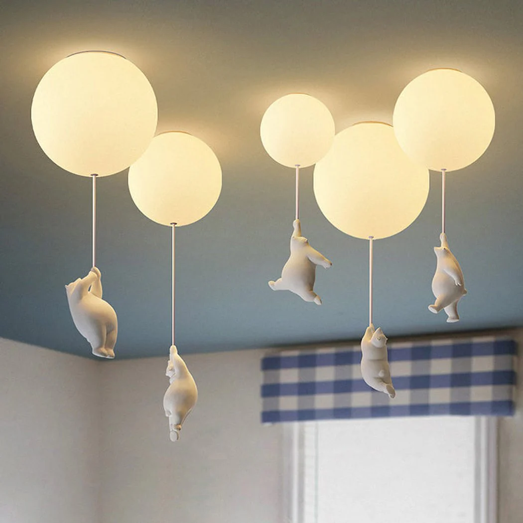 The Flying Bears Children Nursery Ceiling Light - Image 5