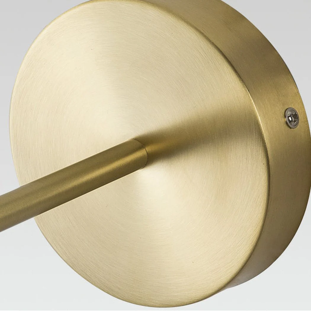 Pomelo Mid century modern Glass Ball Brass Wall Light - Image 4