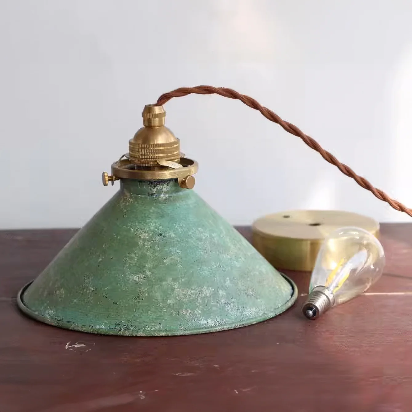 Portland Industrial Vintage Pendant Light - Image 11