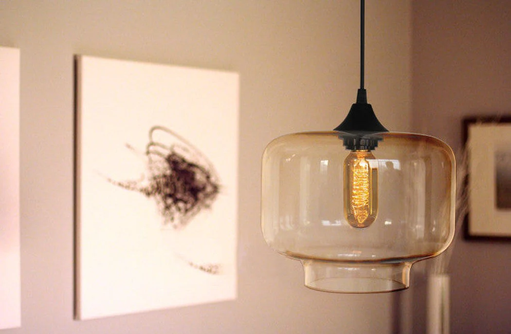 Positano Glass Shade Pendant Light - Image 3