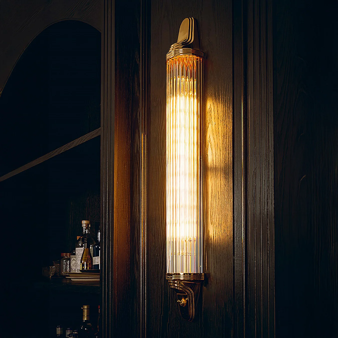 Regis Art Deco Retro Chrome Wall Light - Image 14