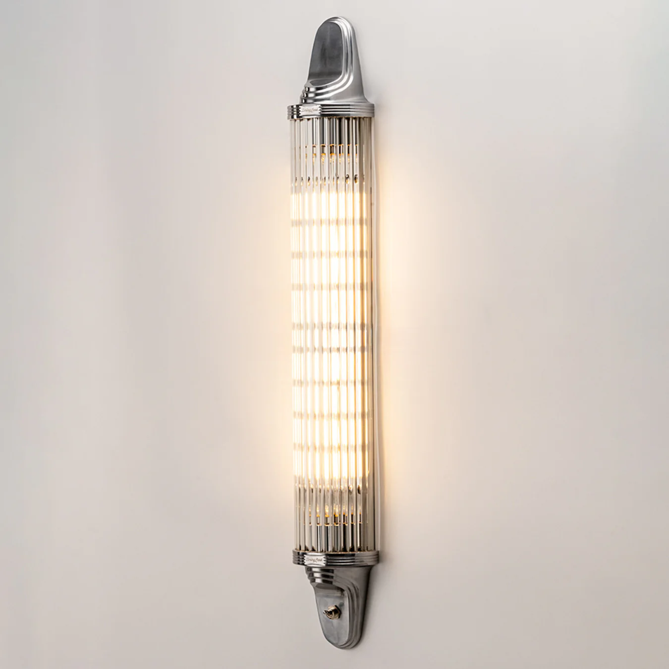 Regis Art Deco Retro Chrome Wall Light - Image 8