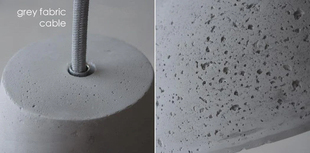 Reims Garden Concrete Cement Pendant Light - Image 4