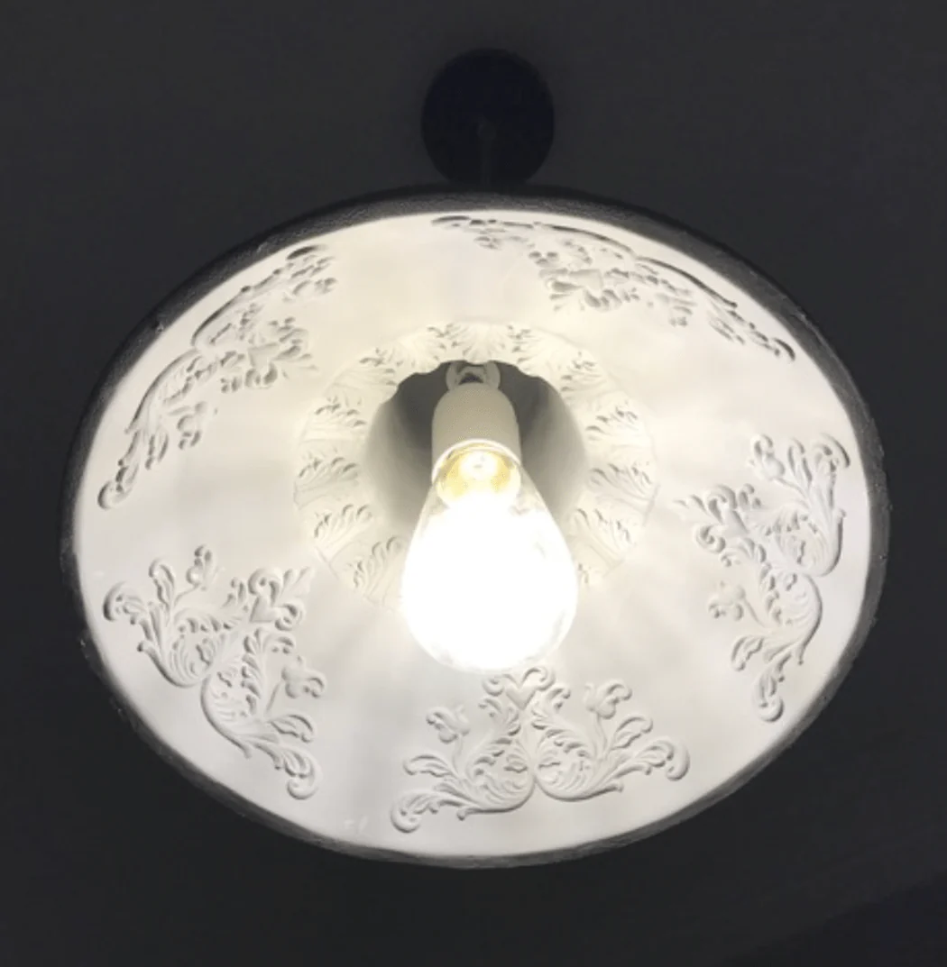 Reims Garden Concrete Cement Pendant Light - Image 7