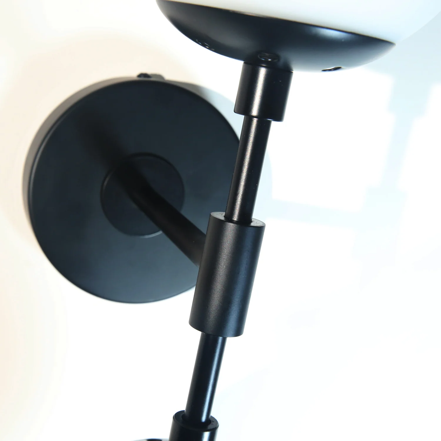 Ritz Duo Black Art Deco Wall Sconce - Image 5