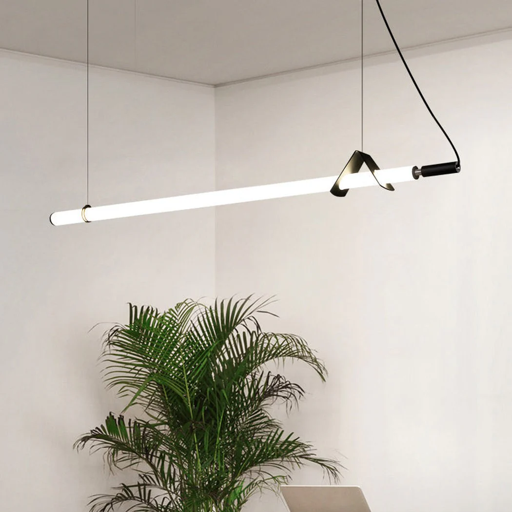 Sasaki Minimalist Linear Suspension Pendant Light - Image 11
