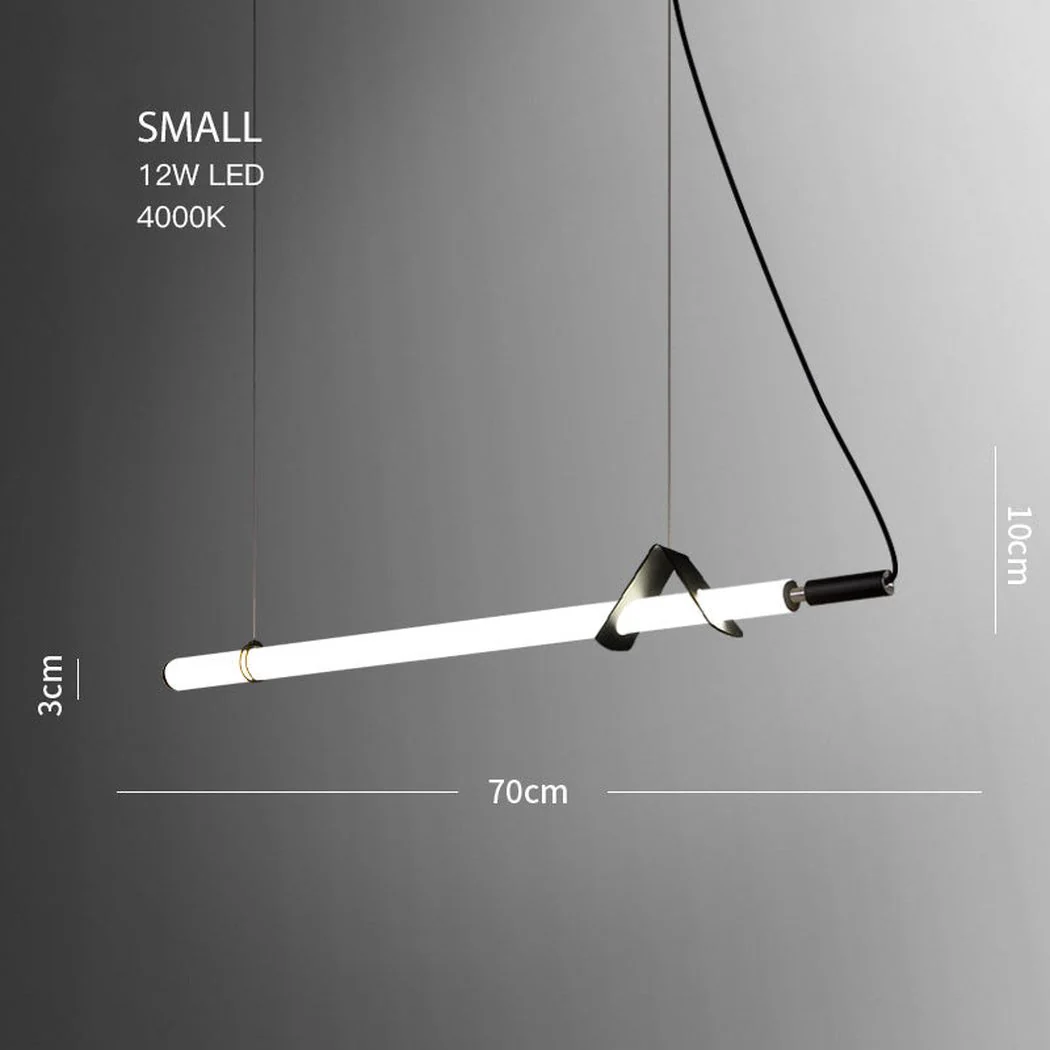 Sasaki Minimalist Linear Suspension Pendant Light - Image 13