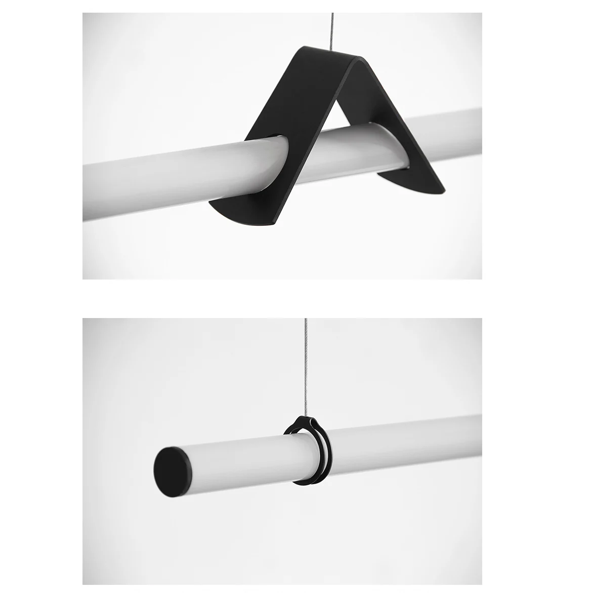 Sasaki Minimalist Linear Suspension Pendant Light - Image 5