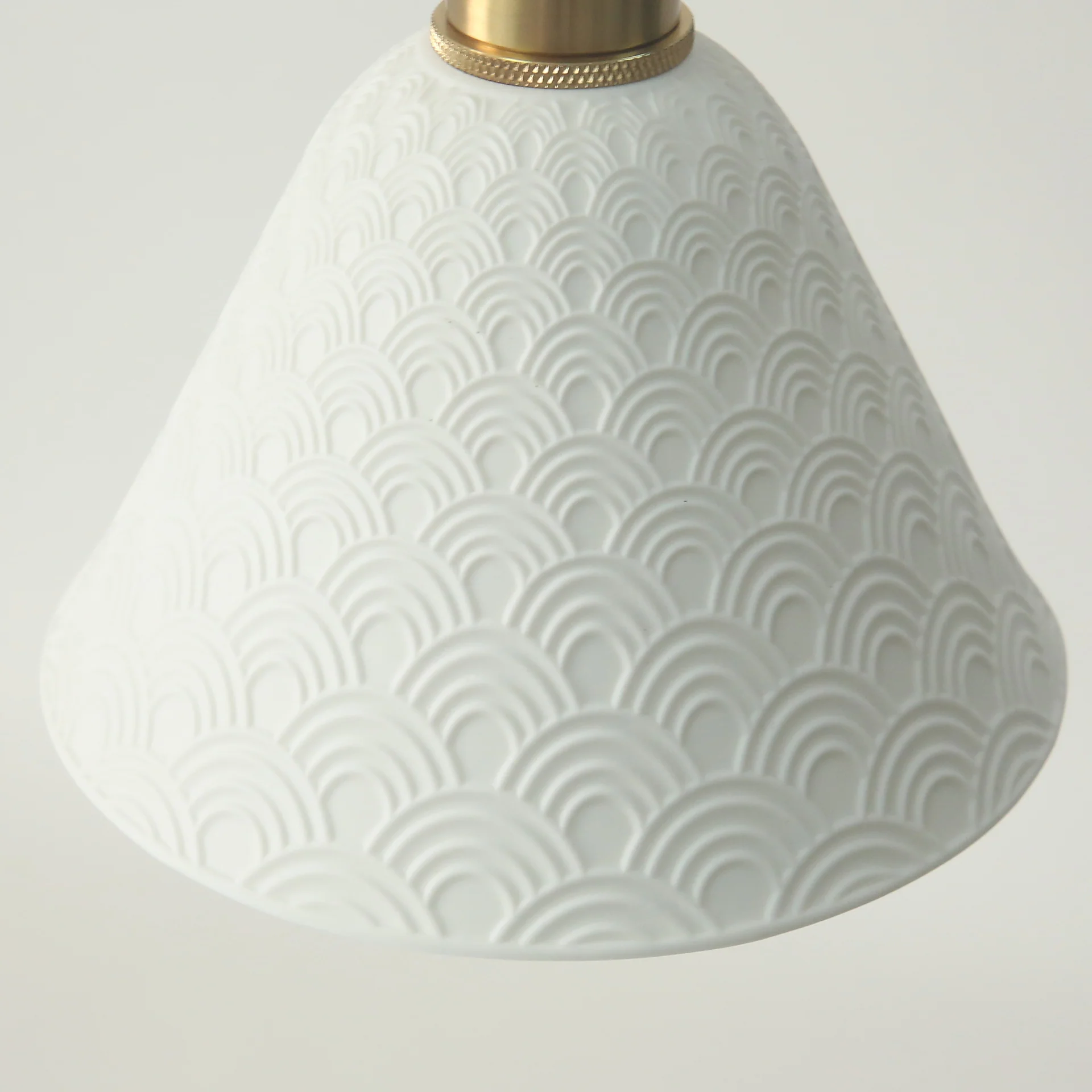 Seigaiha Japanese Wave Ceramic Pendant Light - Image 14