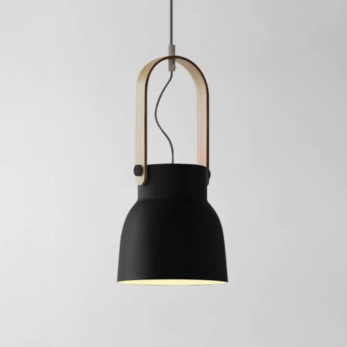 Scandi Minimalist Wooden Pendant Light - Image 8