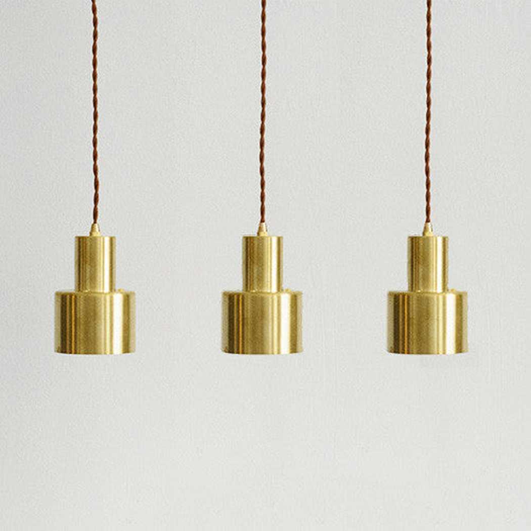 Smith's Brushed Brass Pendant Light - Image 2