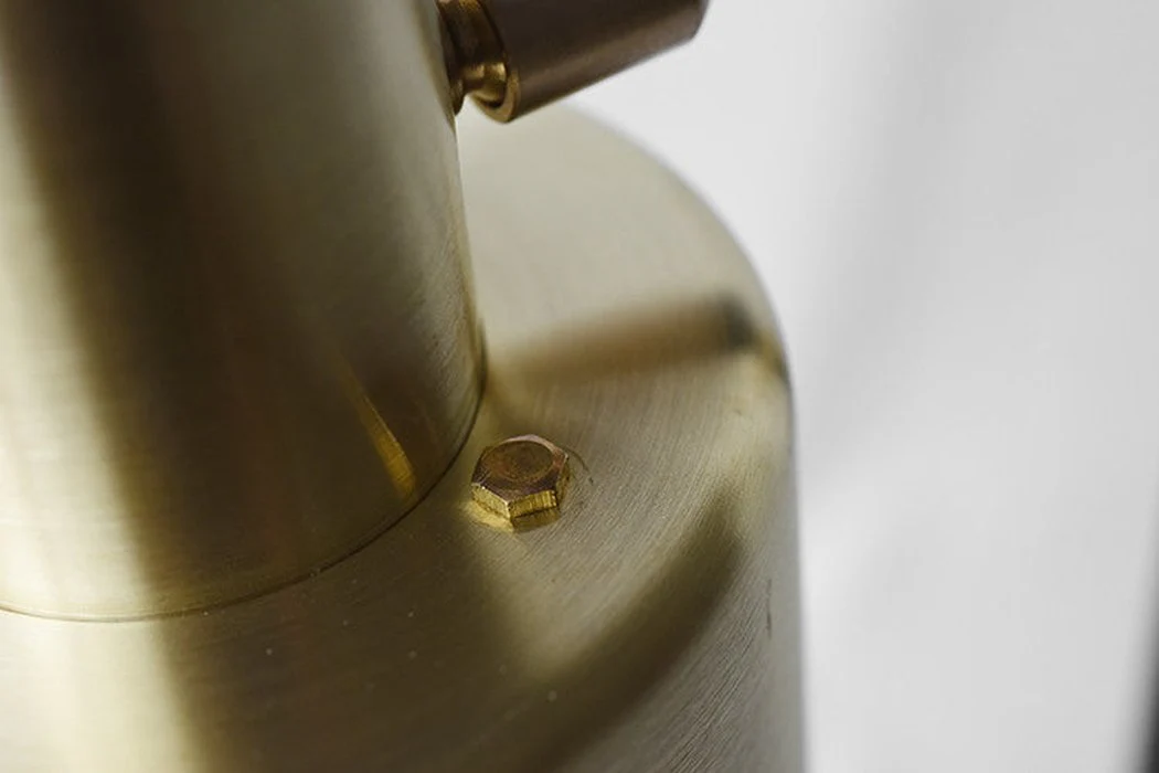 Smith's Brushed Brass Pendant Light - Image 7