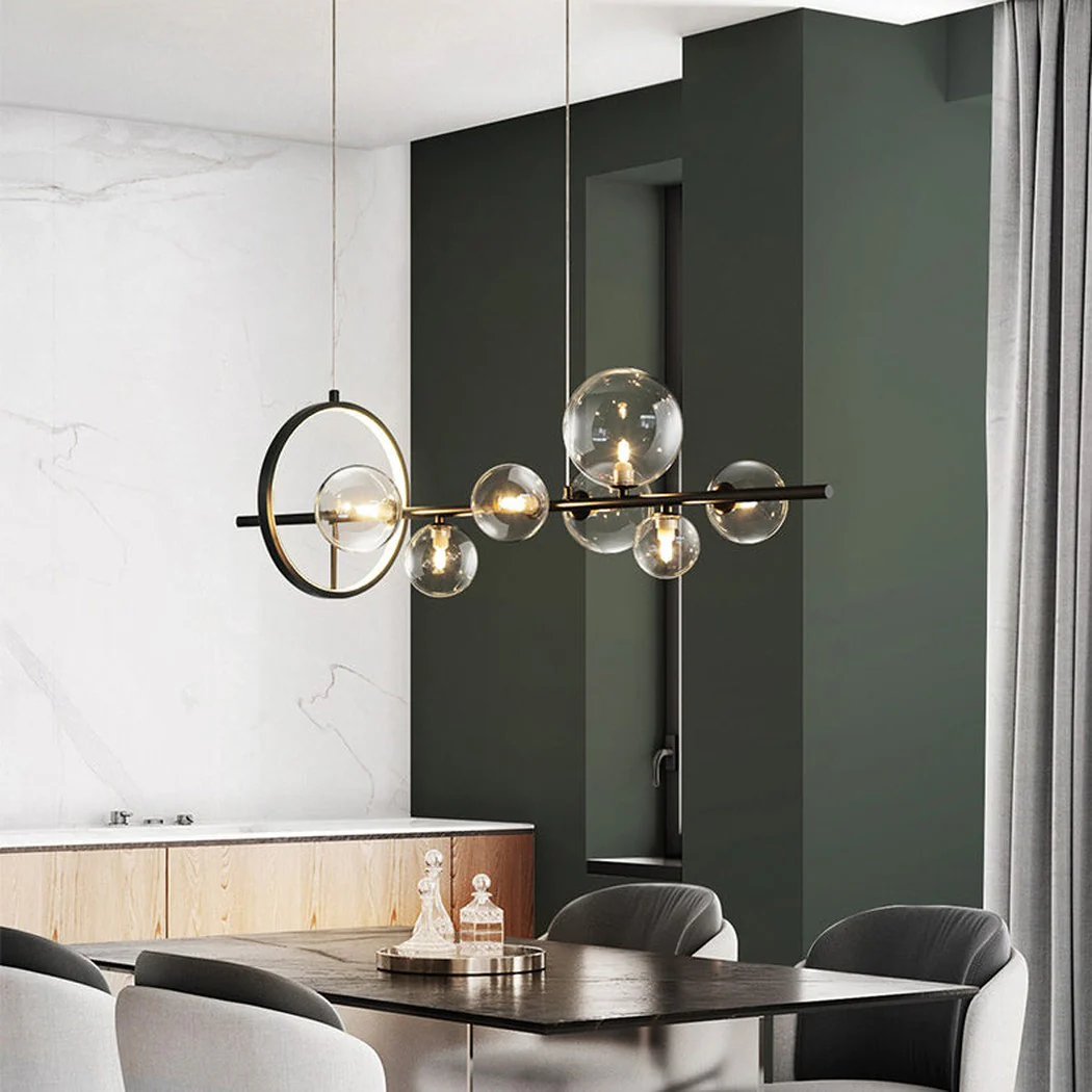 Soho modern luxury linear pendant light chandelier - Image 11