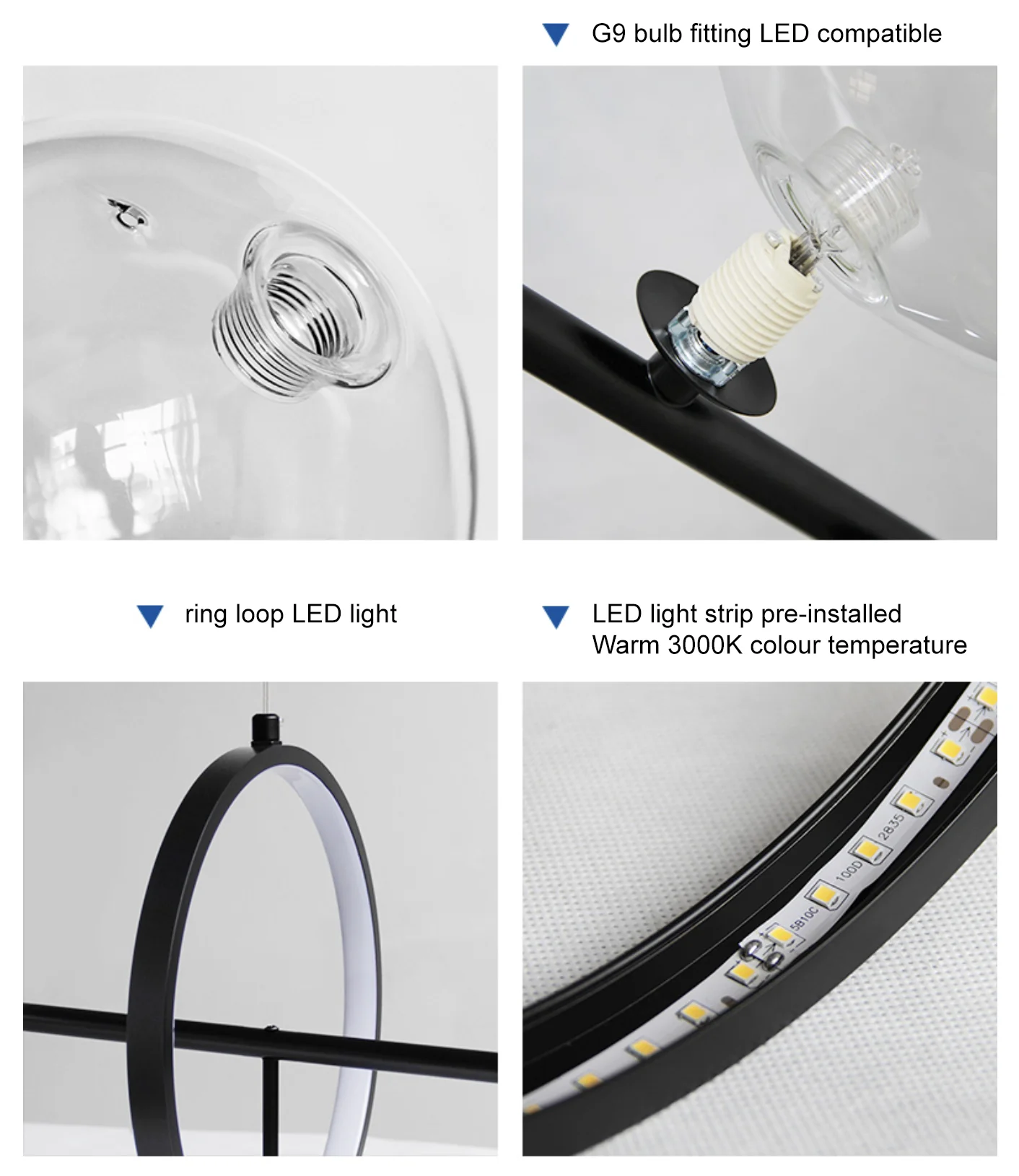 Soho modern luxury linear pendant light chandelier - Image 20