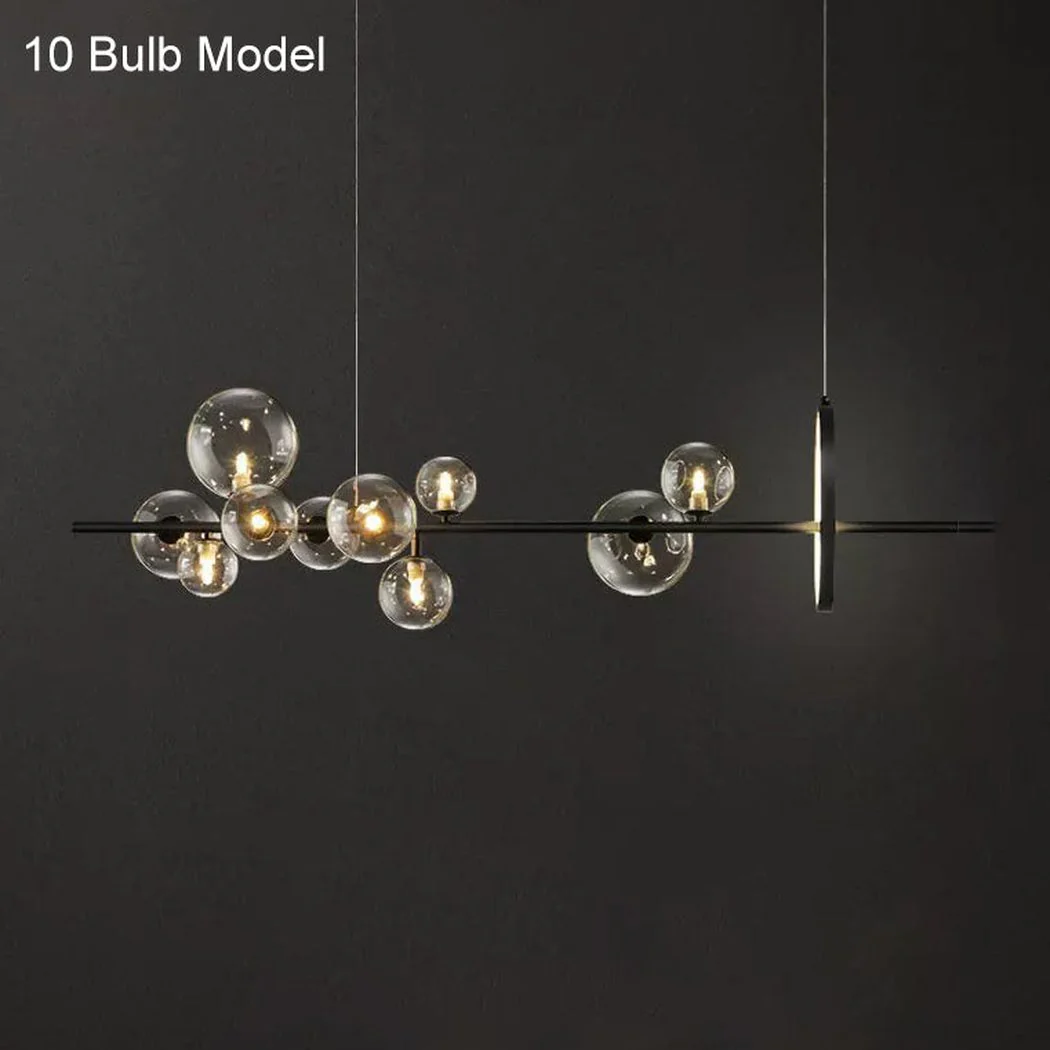 Soho modern luxury linear pendant light chandelier - Image 22