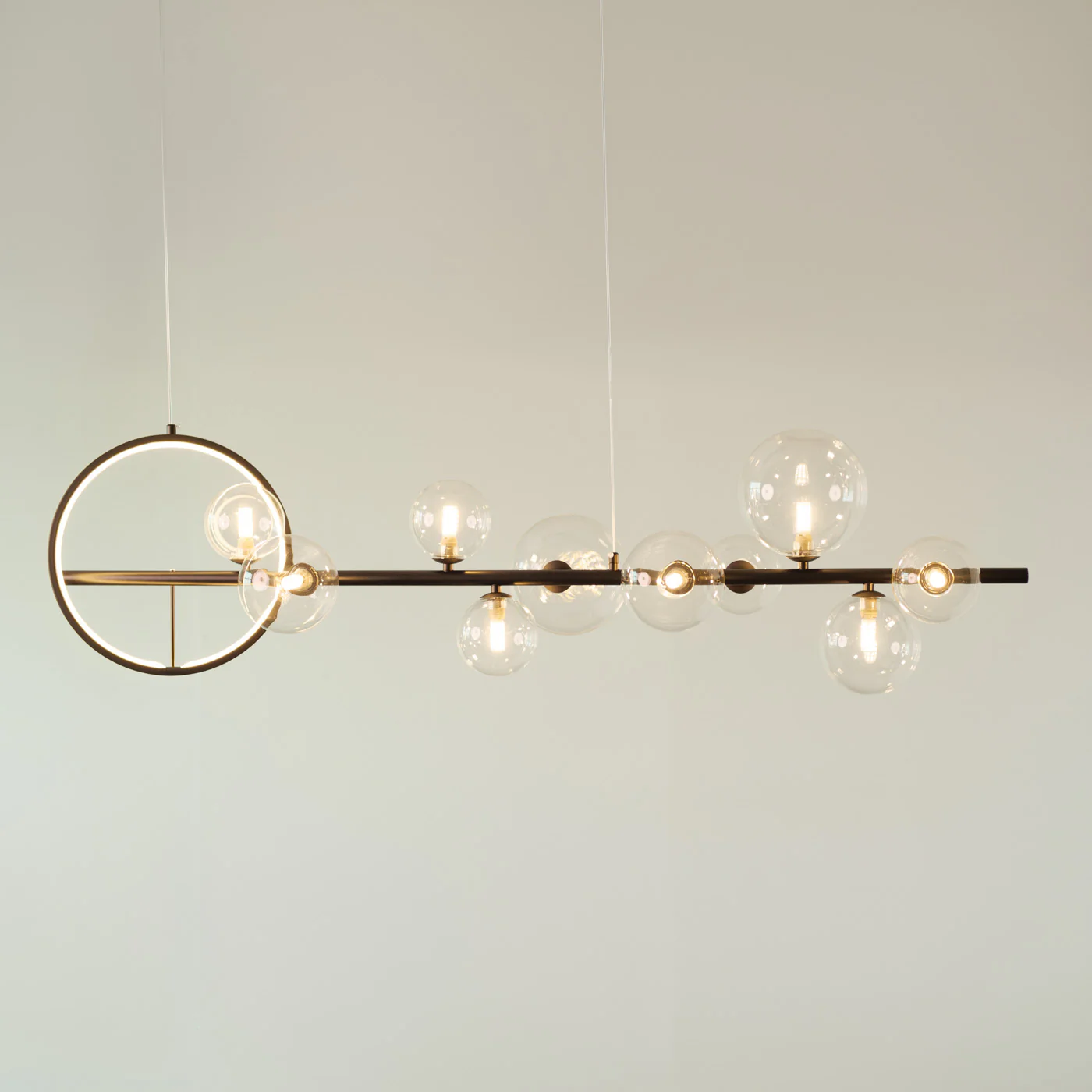 Soho modern luxury linear pendant light chandelier - Image 4