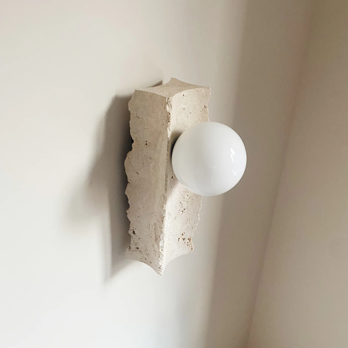 Sonoma Chisel Wabi Sabi Stone Wall Light / Sconce - Image 11