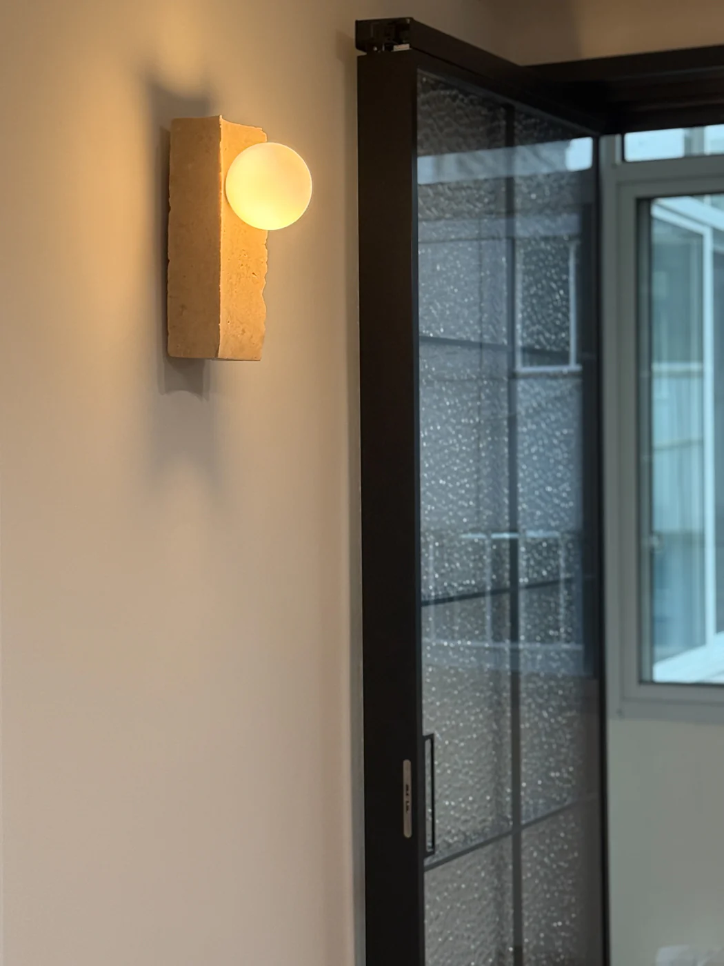 Sonoma Chisel Wabi Sabi Stone Wall Light / Sconce - Image 7