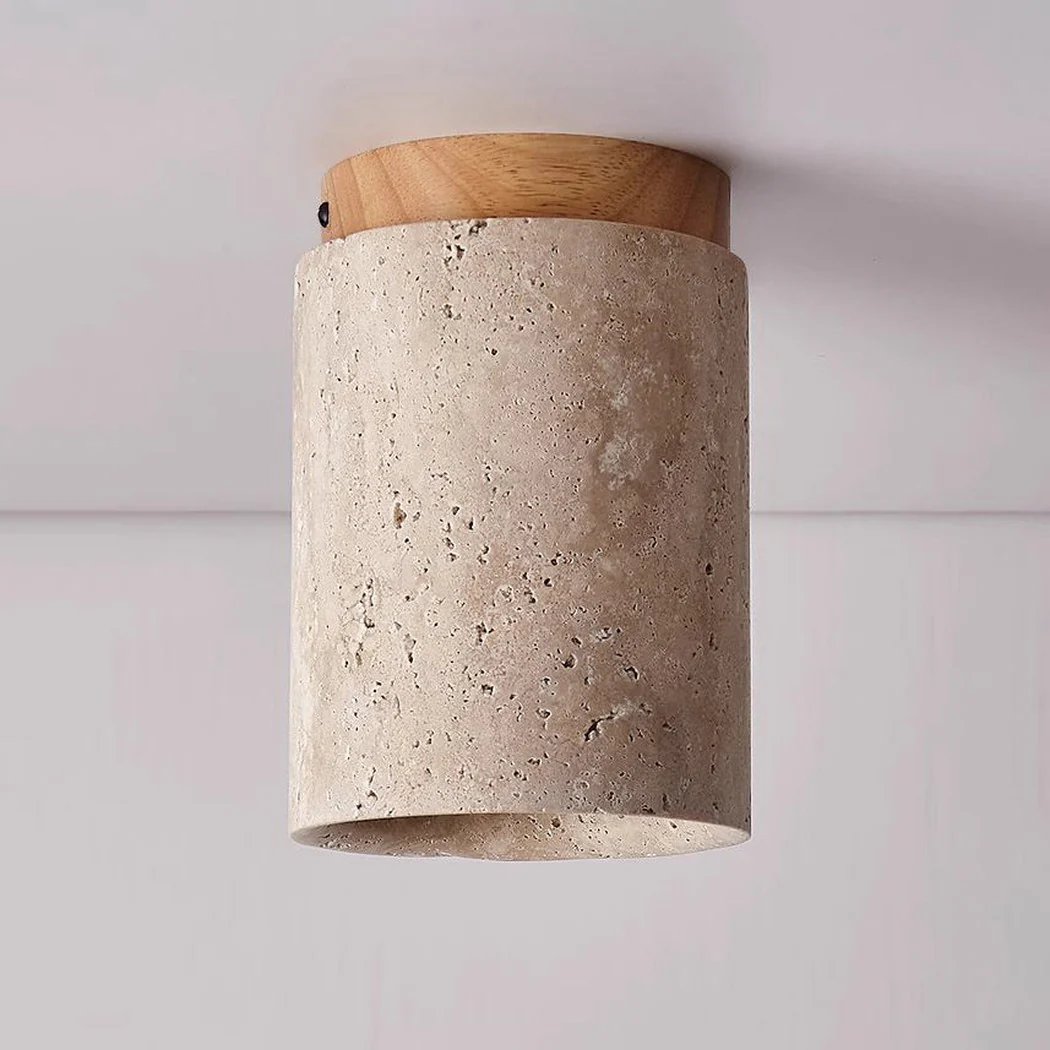 Sonoma Wood And Stone Minimalist Ceiling Light - Image 7