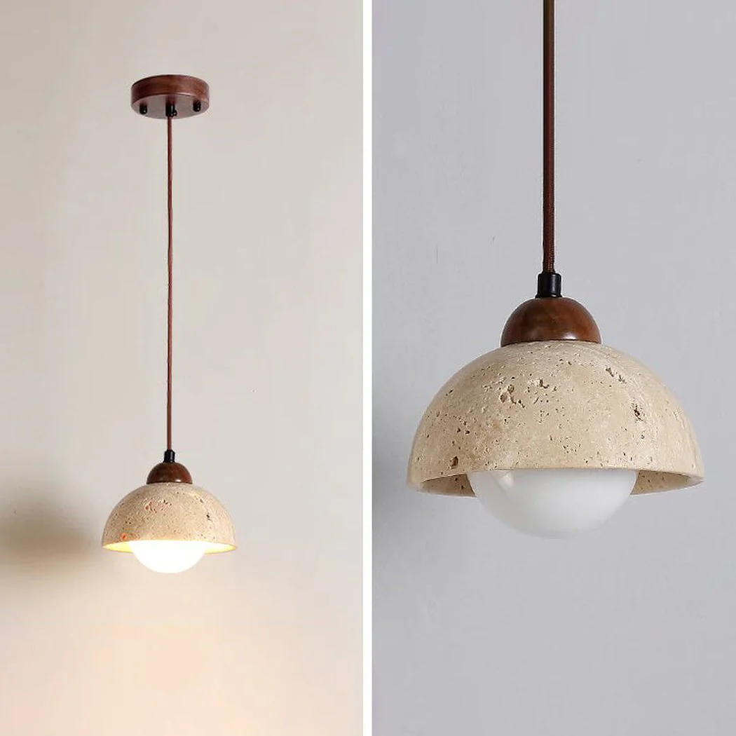 Sonoma Wood And Stone Minimalist Pendant Lights - Image 18
