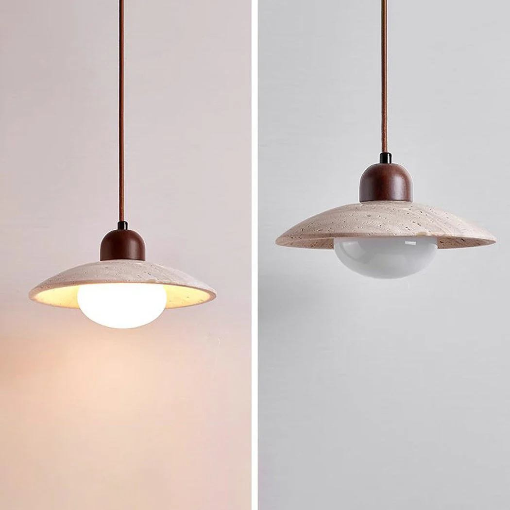 Sonoma Wood And Stone Minimalist Pendant Lights - Image 20