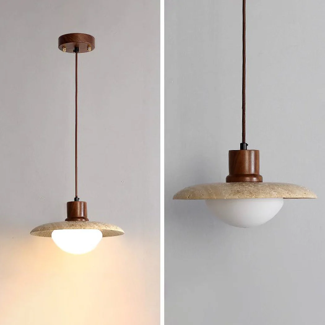 Sonoma Wood And Stone Minimalist Pendant Lights - Image 21