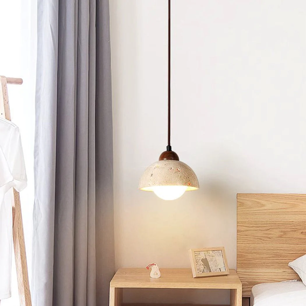 Sonoma Wood And Stone Minimalist Pendant Lights - Image 7