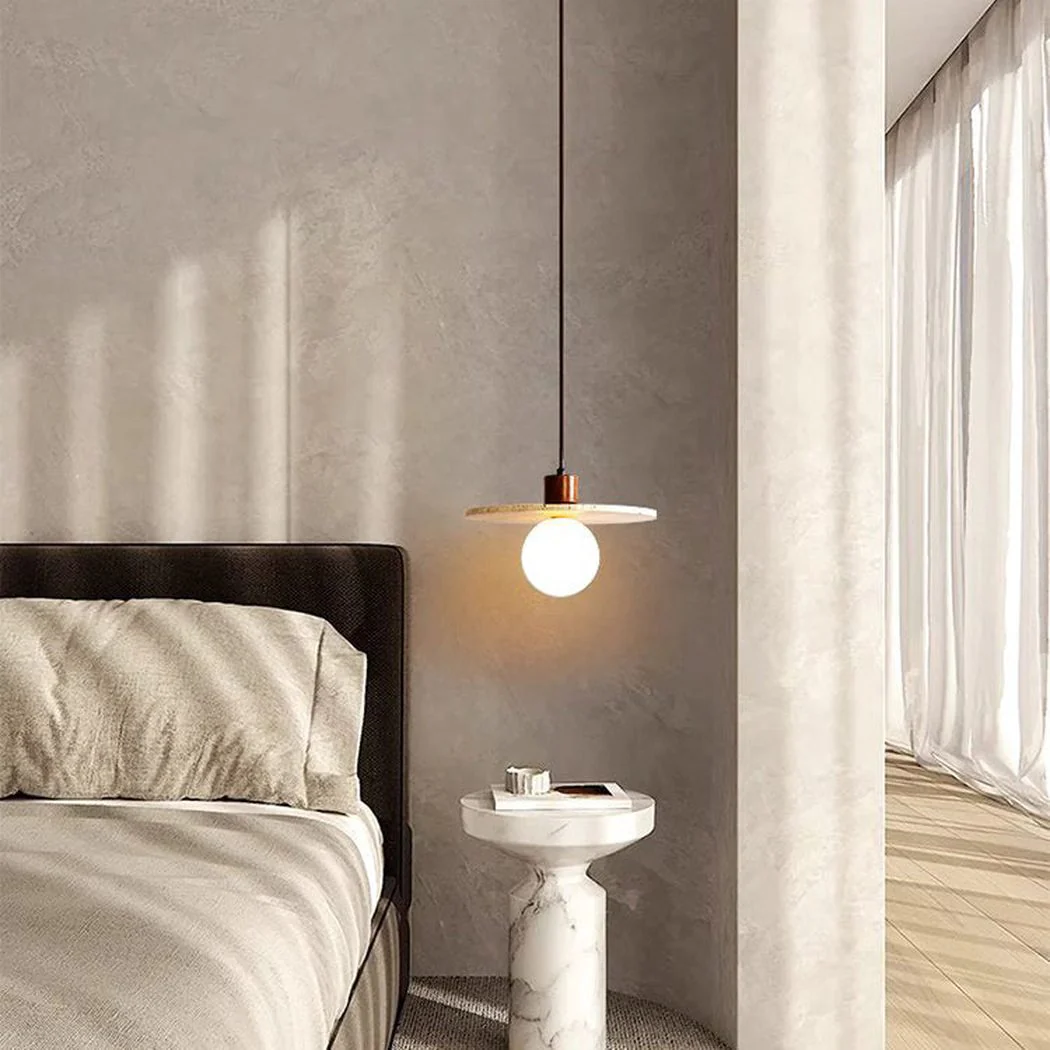 Sonoma Wood And Stone Minimalist Pendant Lights - Image 9