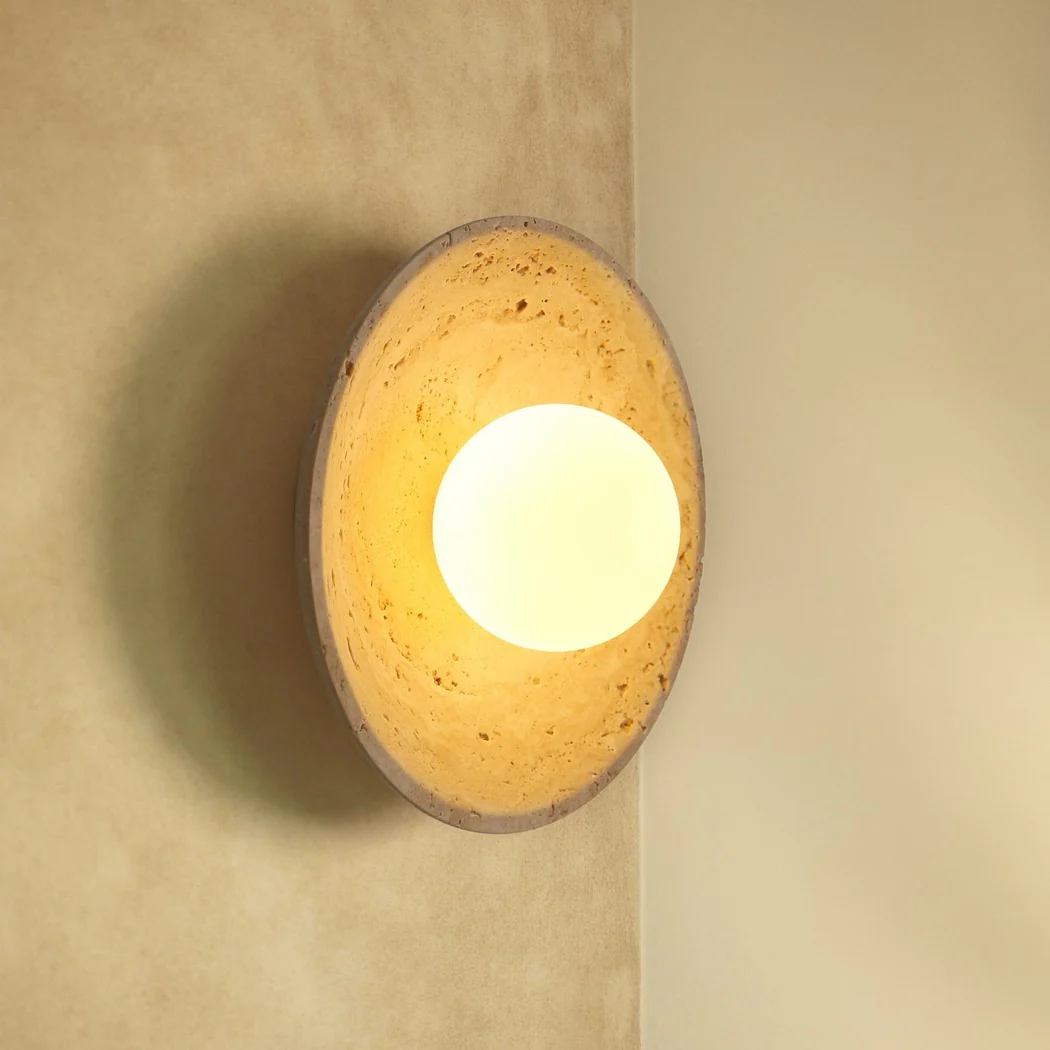 Sonoma Wabi Sabi Stone Wall Light / Sconce - Image 10