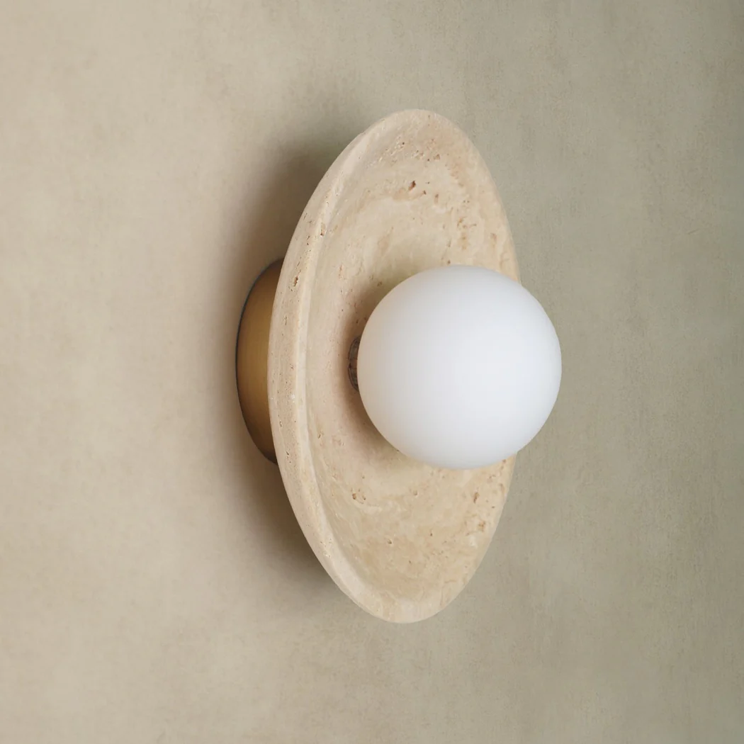 Sonoma Wabi Sabi Stone Wall Light / Sconce - Image 11