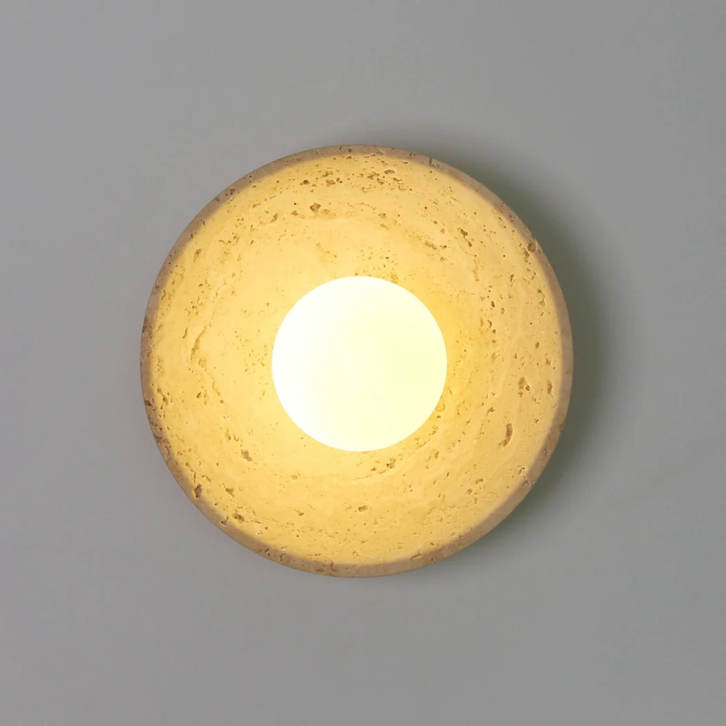 Sonoma Wabi Sabi Stone Wall Light / Sconce - Image 12