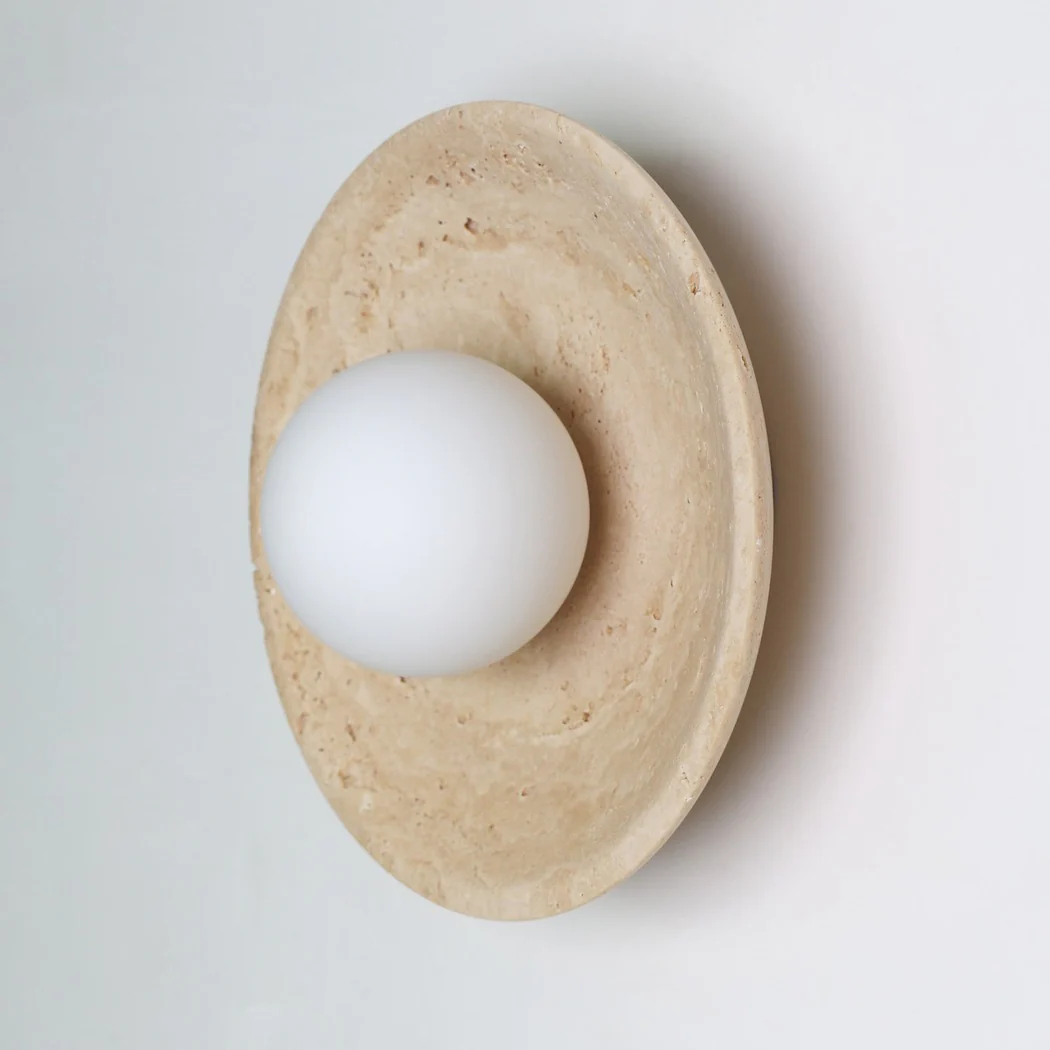 Sonoma Wabi Sabi Stone Wall Light / Sconce - Image 19