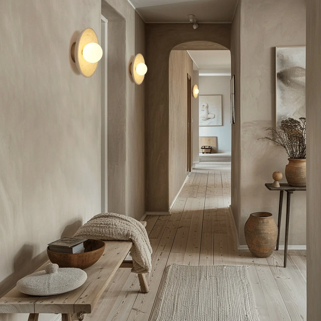 Sonoma Wabi Sabi Stone Wall Light / Sconce - Image 4