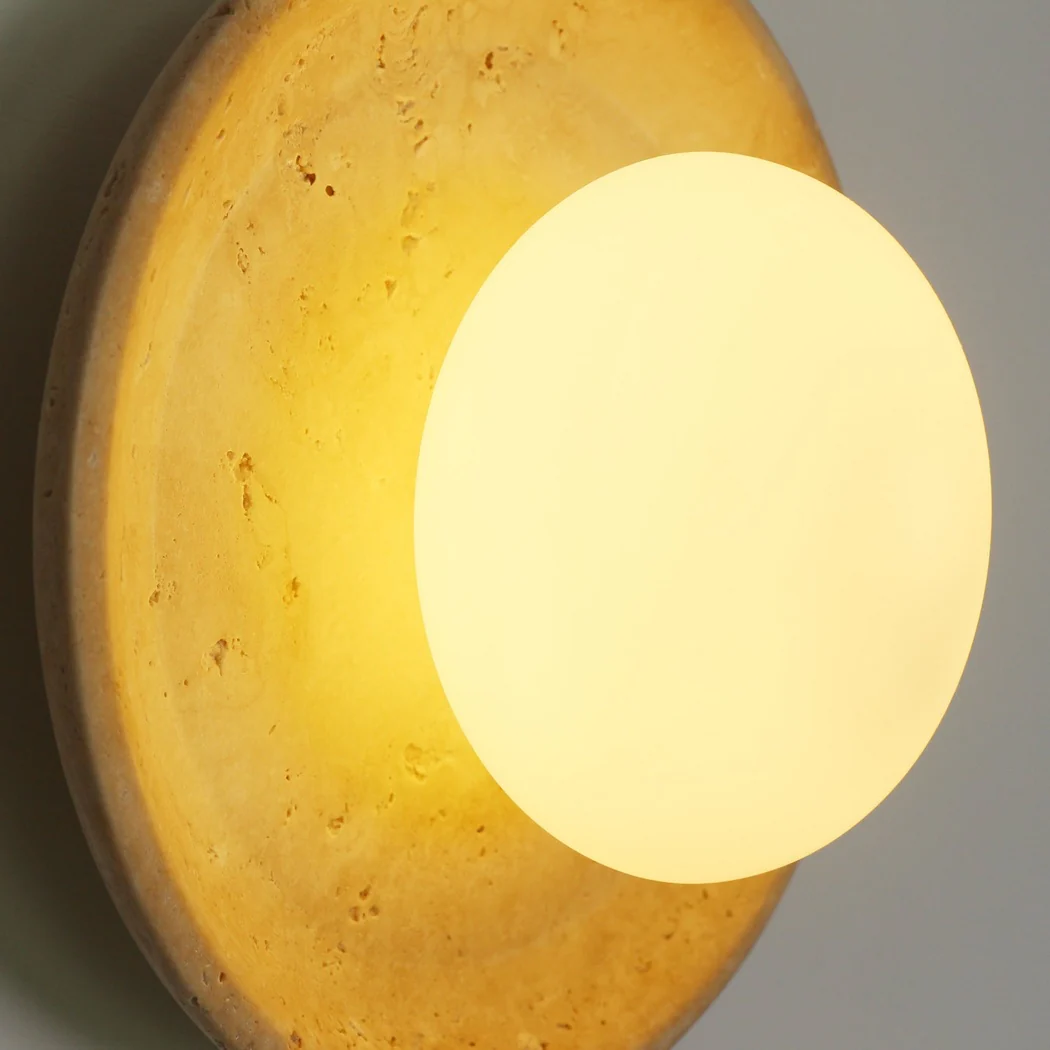 Sonoma Wabi Sabi Stone Wall Light / Sconce - Image 7