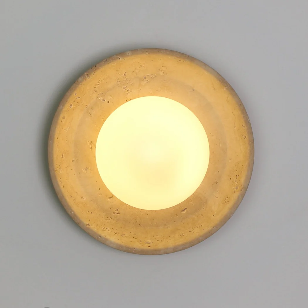 Sonoma Wabi Sabi Stone Wall Light / Sconce - Image 9