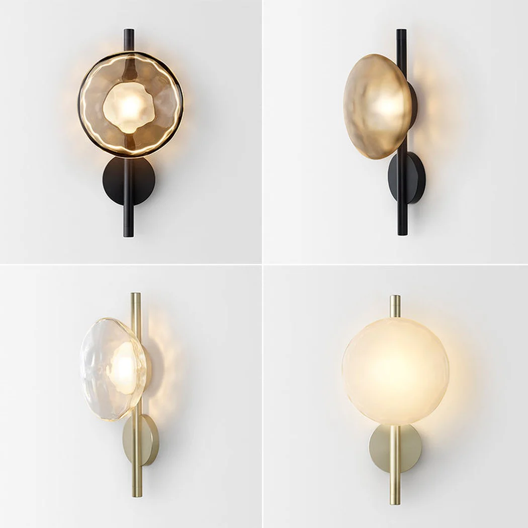 Stratus modern contemporary wall light - in black - Image 7