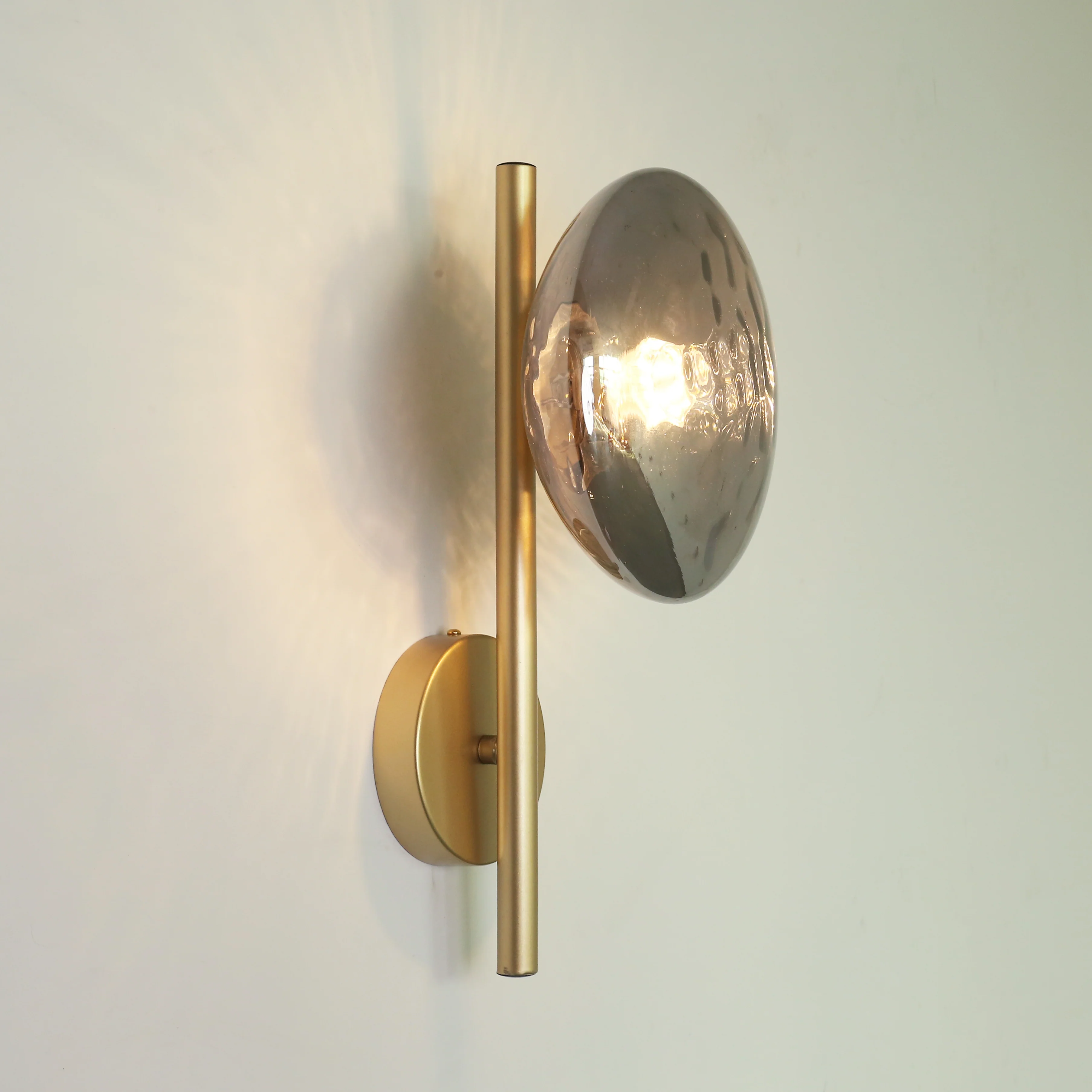Stratus Brass Modern Wall Light / Wall Sconce - Image 5