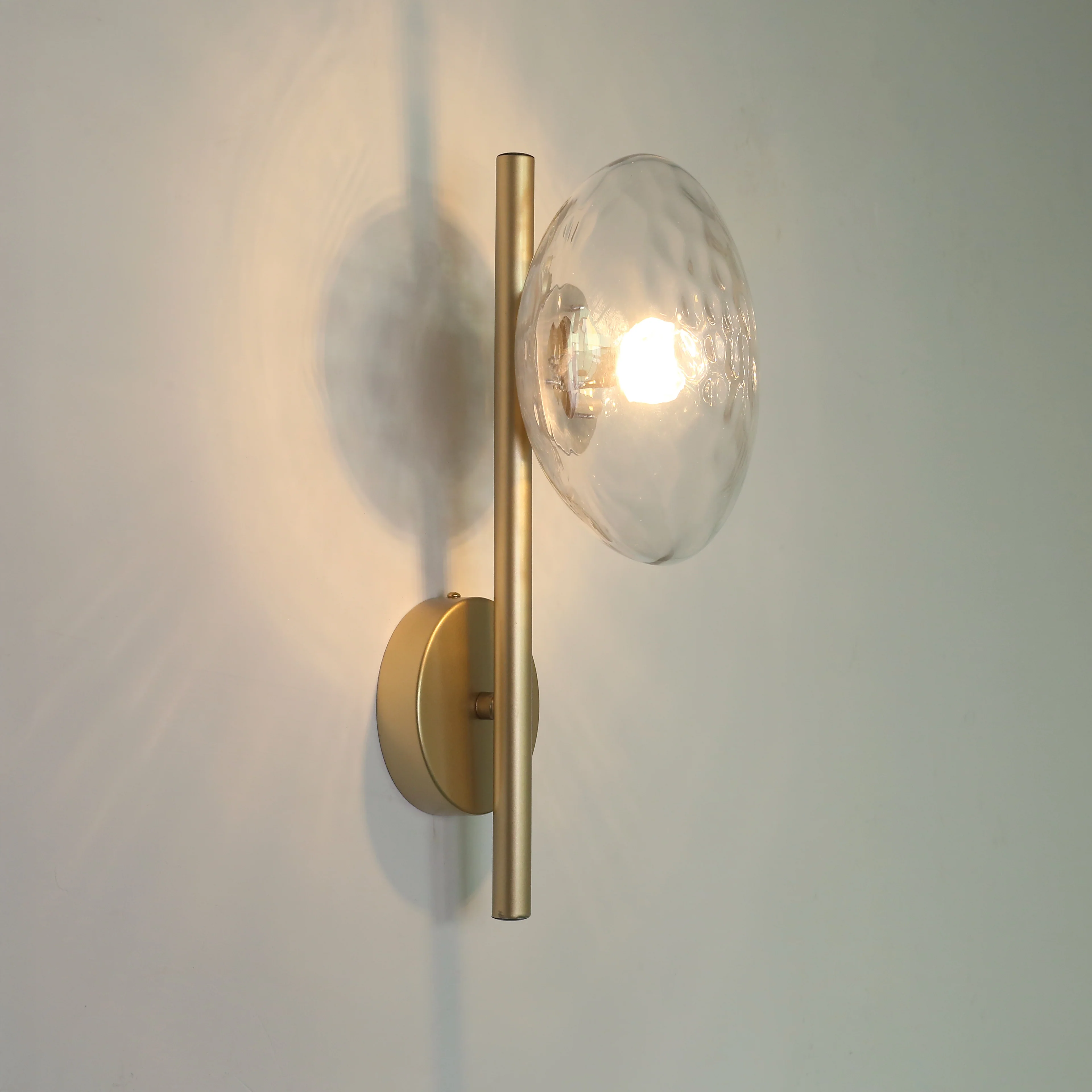 Stratus Brass Modern Wall Light / Wall Sconce - Image 6