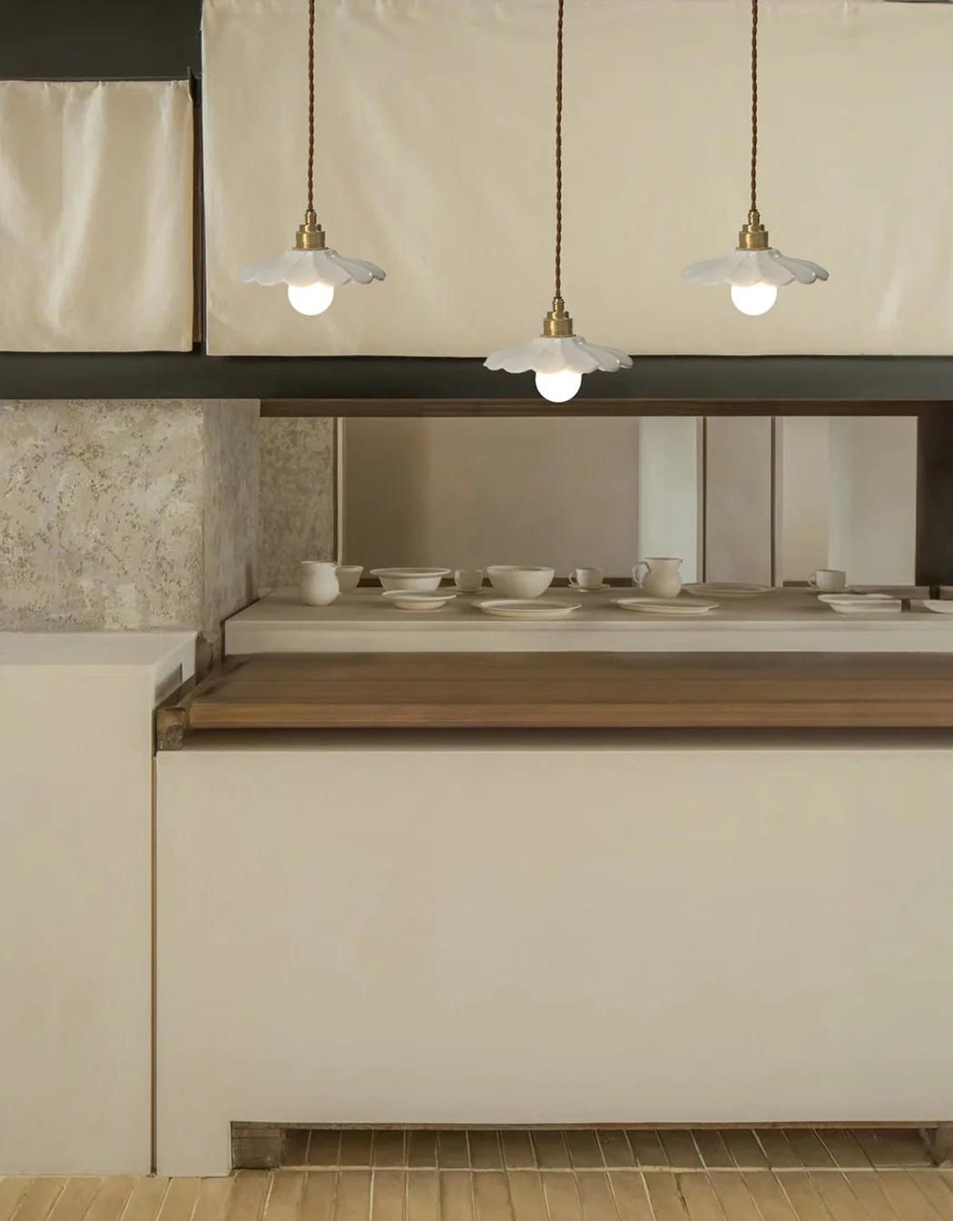 Sundance Ceramic Porcelain Shade Pendant Light - Image 2