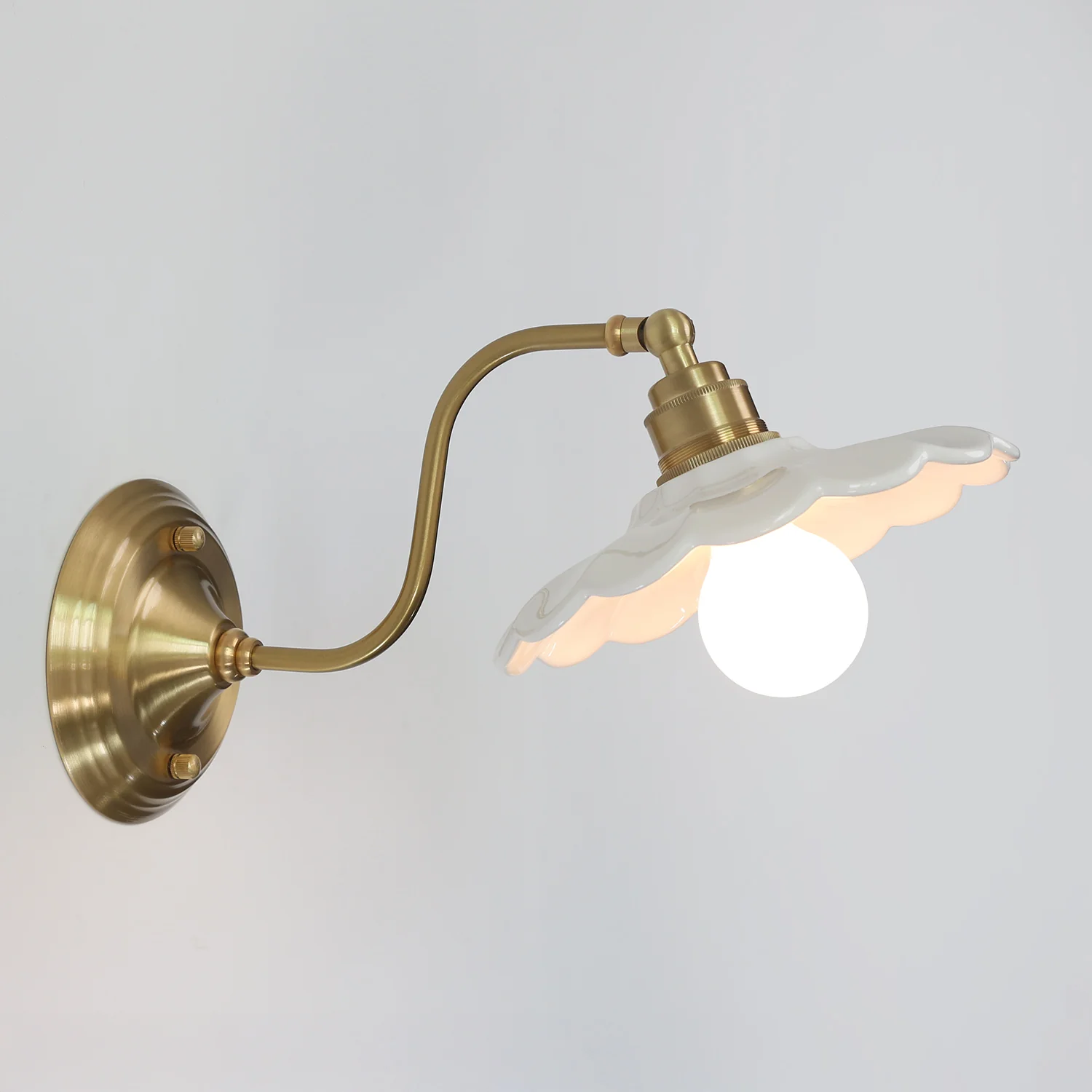 Sundance Ceramic Porcelain Shade Wall Light - Image 2