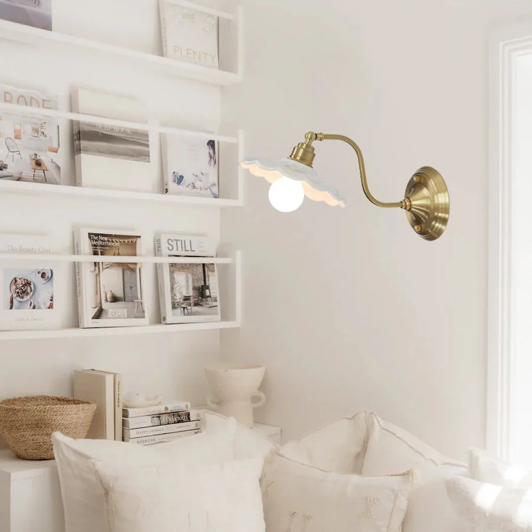 Sundance Ceramic Porcelain Shade Wall Light - Image 5