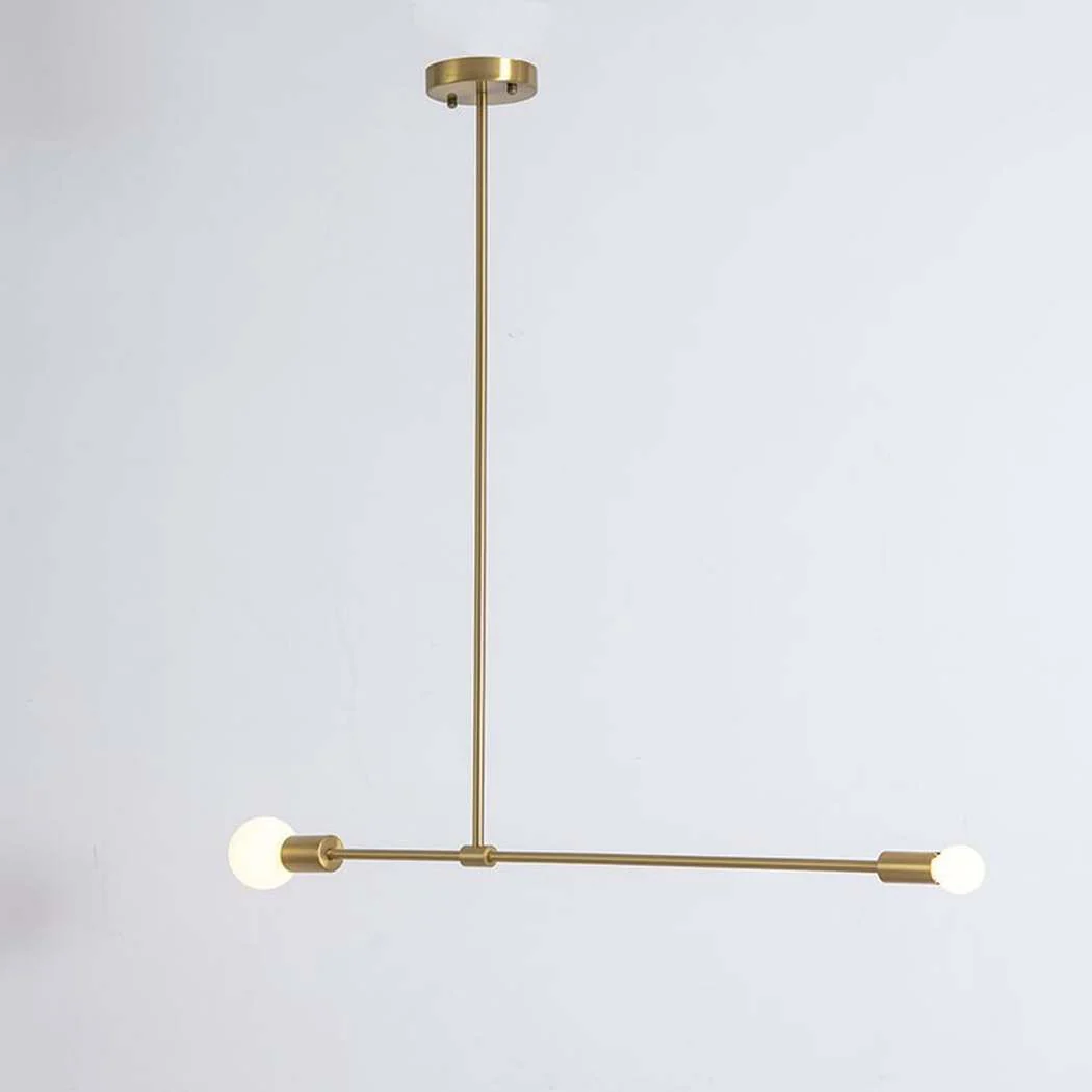 Surry Hills 2 Bulbs Modern Minimalist Line Pendant Light - Image 16